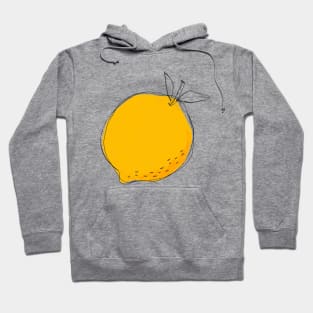 Lemon Hand Drawn Hoodie